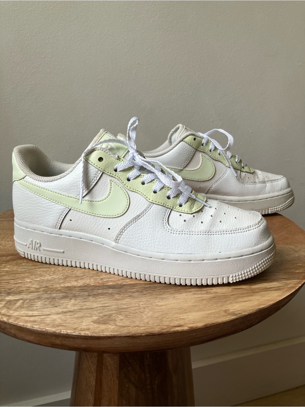 Nike | Air Force 1 Low Top White Lime Ice Basketball Unisex Sneakers